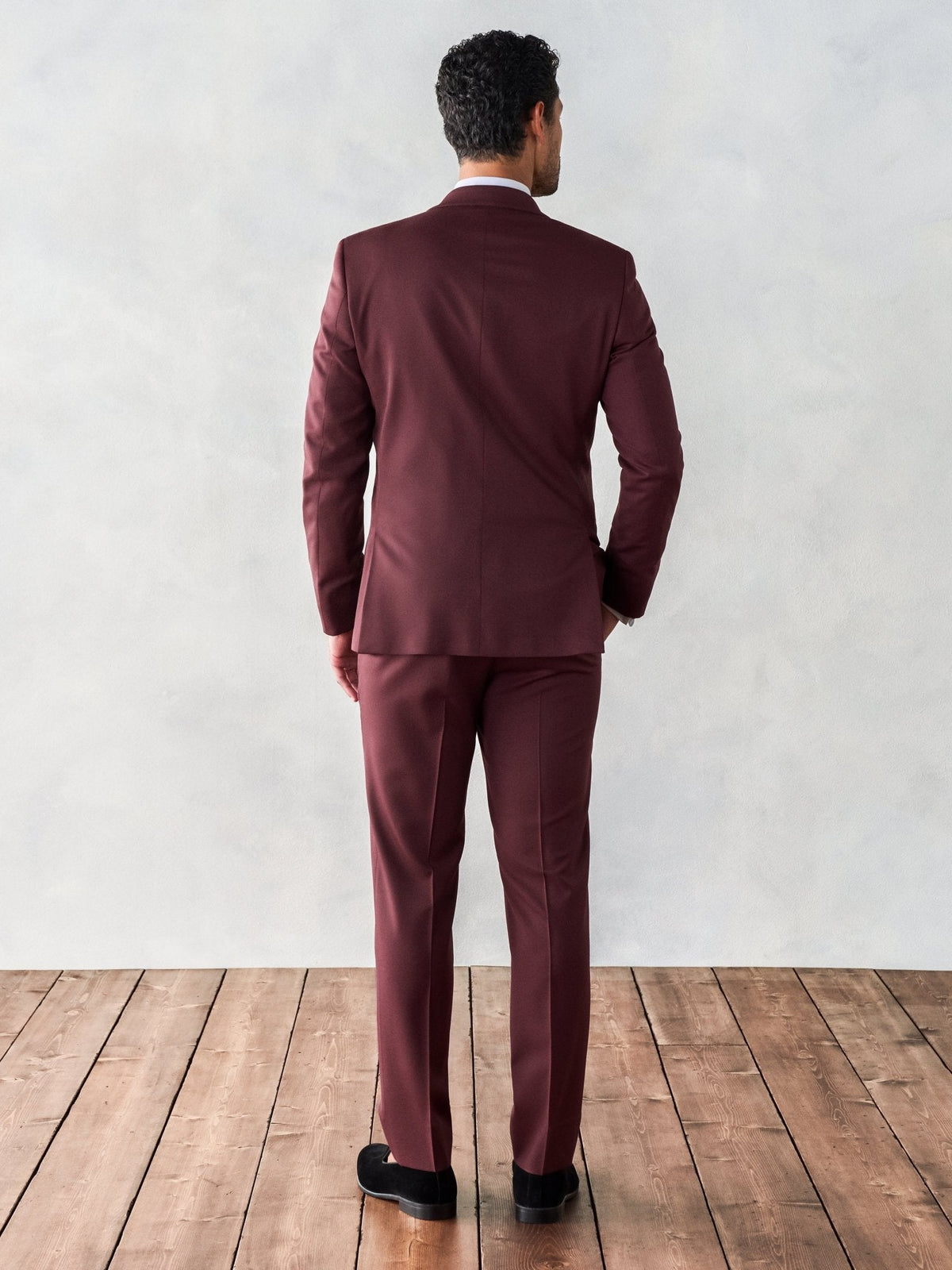Burgundy Shawl Tuxedo