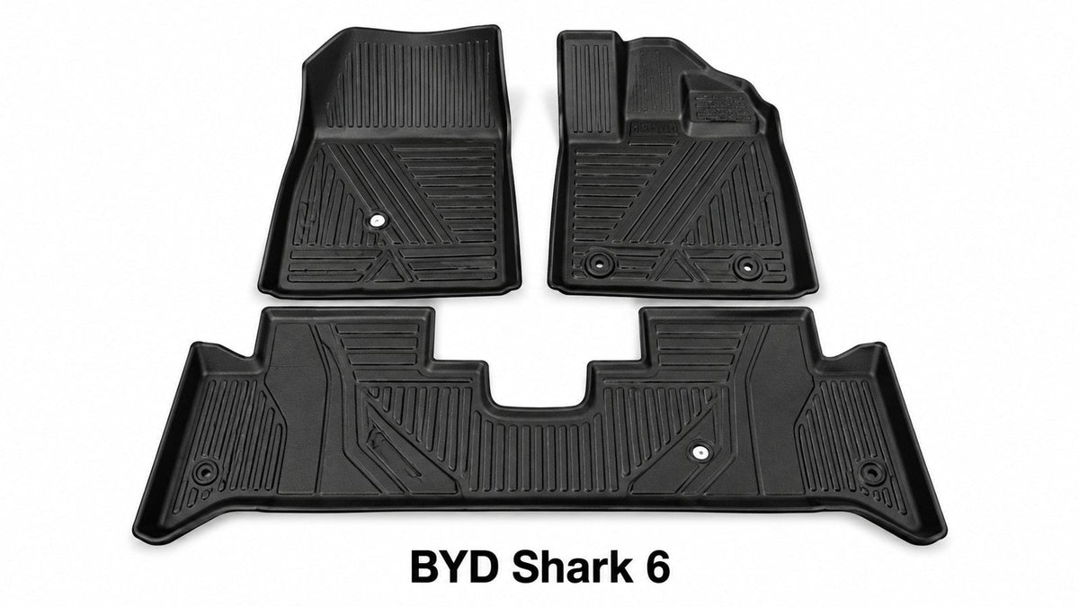 BYD Shark 6 TPE Floor Mats – Custom Fit