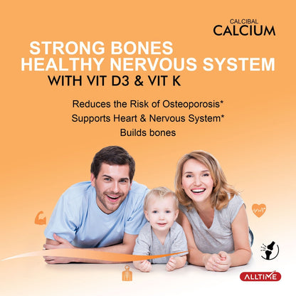 AllTime Calcibal (Calcium with Vit D3 and K)