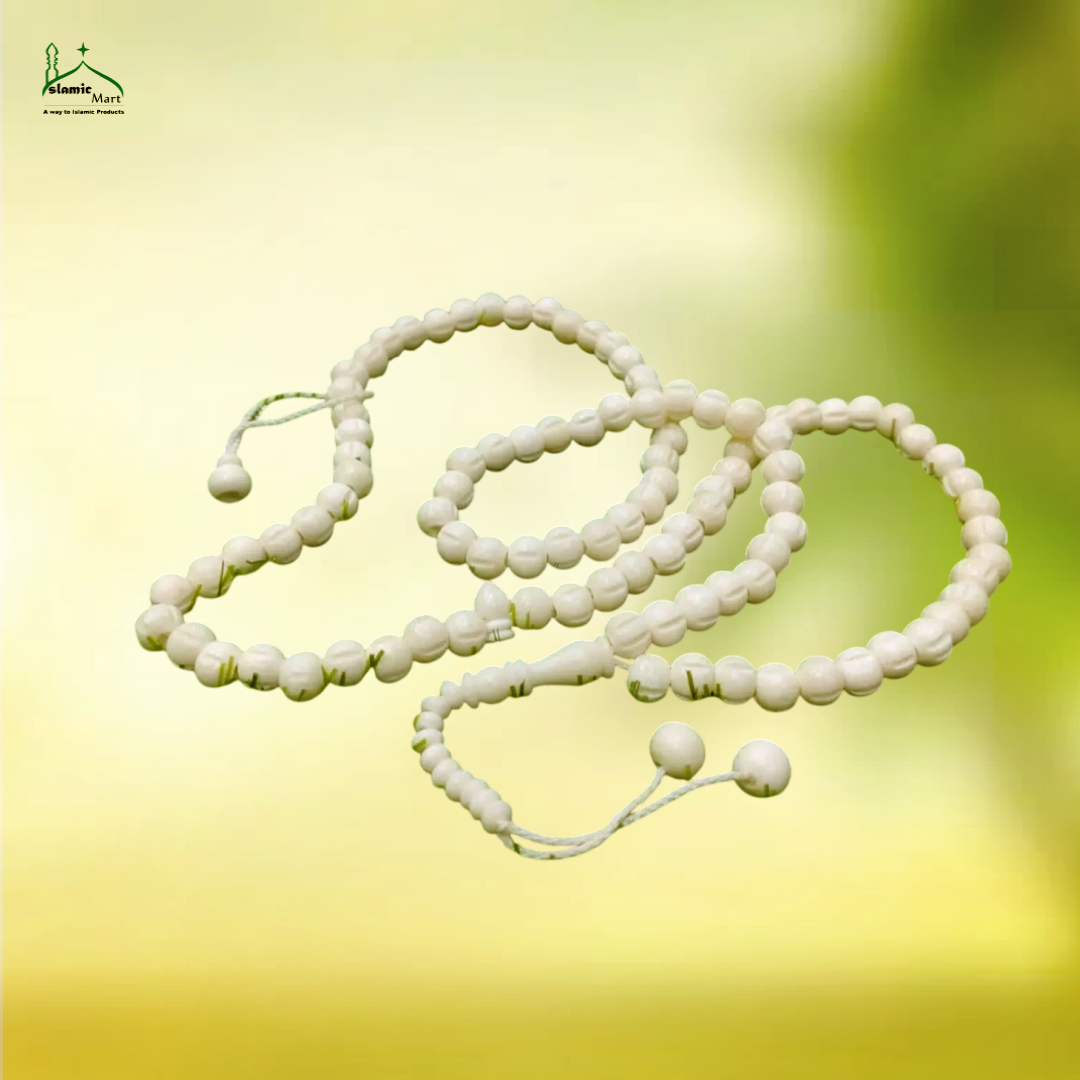 Camel bone tasbeeh 100 beads 6 mm