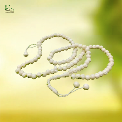 Camel bone tasbeeh 100 beads 6 mm