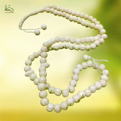 Camel bone tasbeeh 100 beads 6 mm