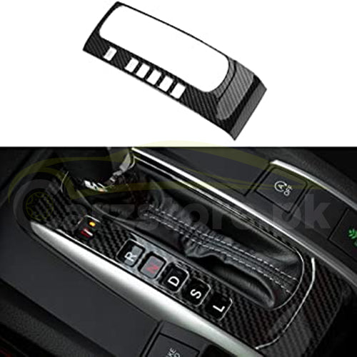 Honda Civic X Carbon Fiber Gear Shifter Trim