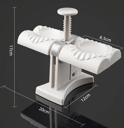 Double Head Dumpling Maker – Automatic Dumpling & Samosa Mold Press Tool
