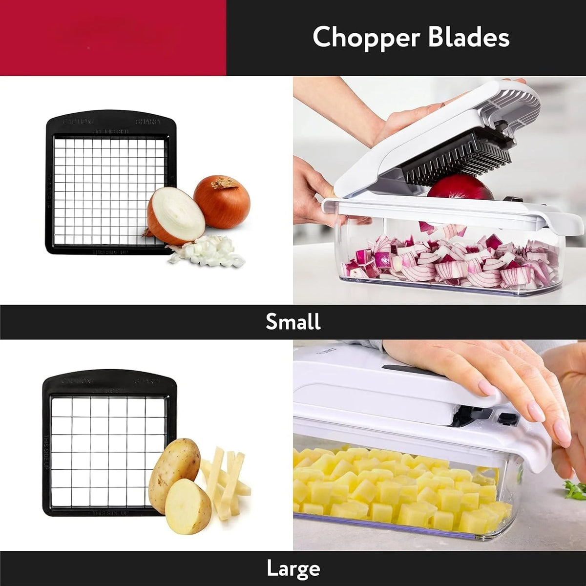 High Quality 16-in-1 Vegetable Cutter – Multifunctional Chopper & Slicer Set