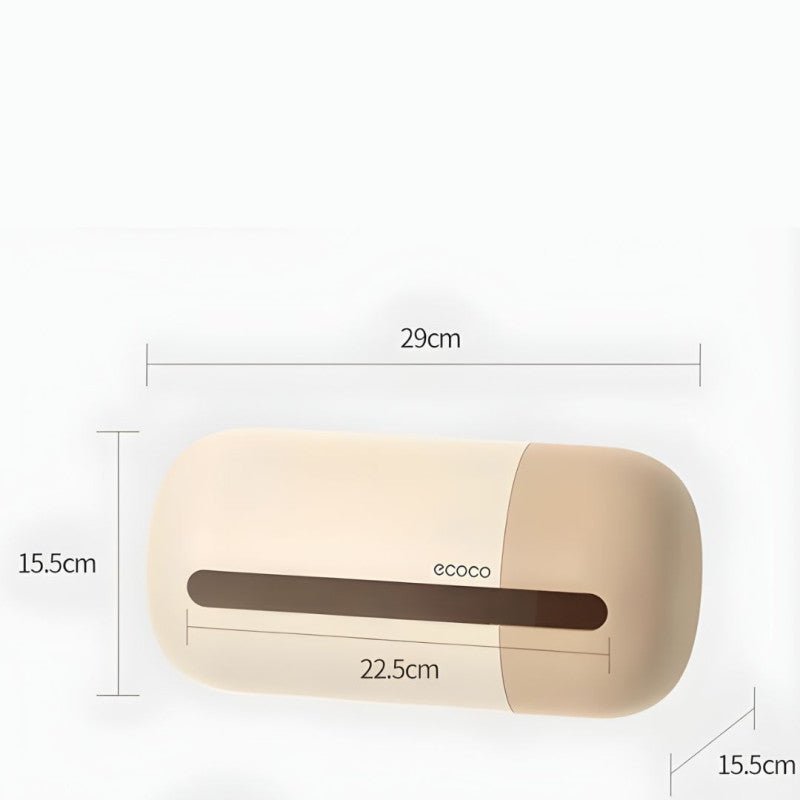 Ecoco Wall Mounted Tissue Box – Modern Kitchen Paper Holder