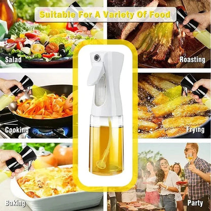 Glass Olive Oil Sprayer 450ML – Kitchen Oil Spray & Pour Bottle