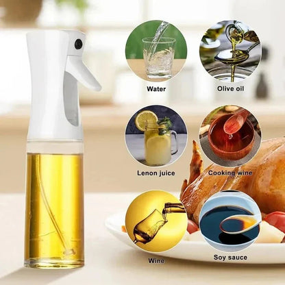 Glass Olive Oil Sprayer 450ML – Kitchen Oil Spray & Pour Bottle