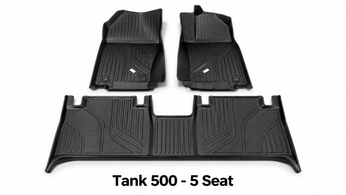 GWM Tank 500 (5 Seater) TPE Floor Mats – Custom Fit