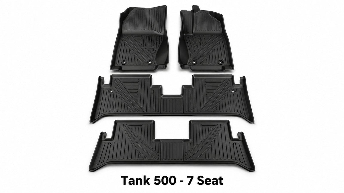 GWM Tank 500 (7 Seater) TPE Floor Mats – Custom Fit