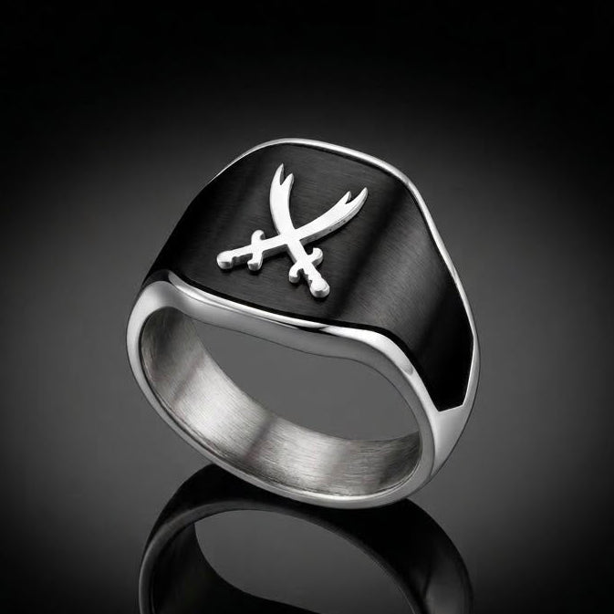 Zulfiqar Titanium Ring for Men