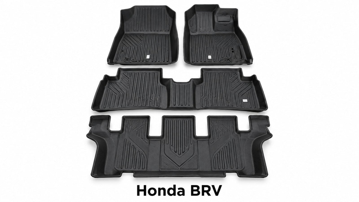 Honda BR-V (7 Seater) TPE Floor Mats – Custom Fit