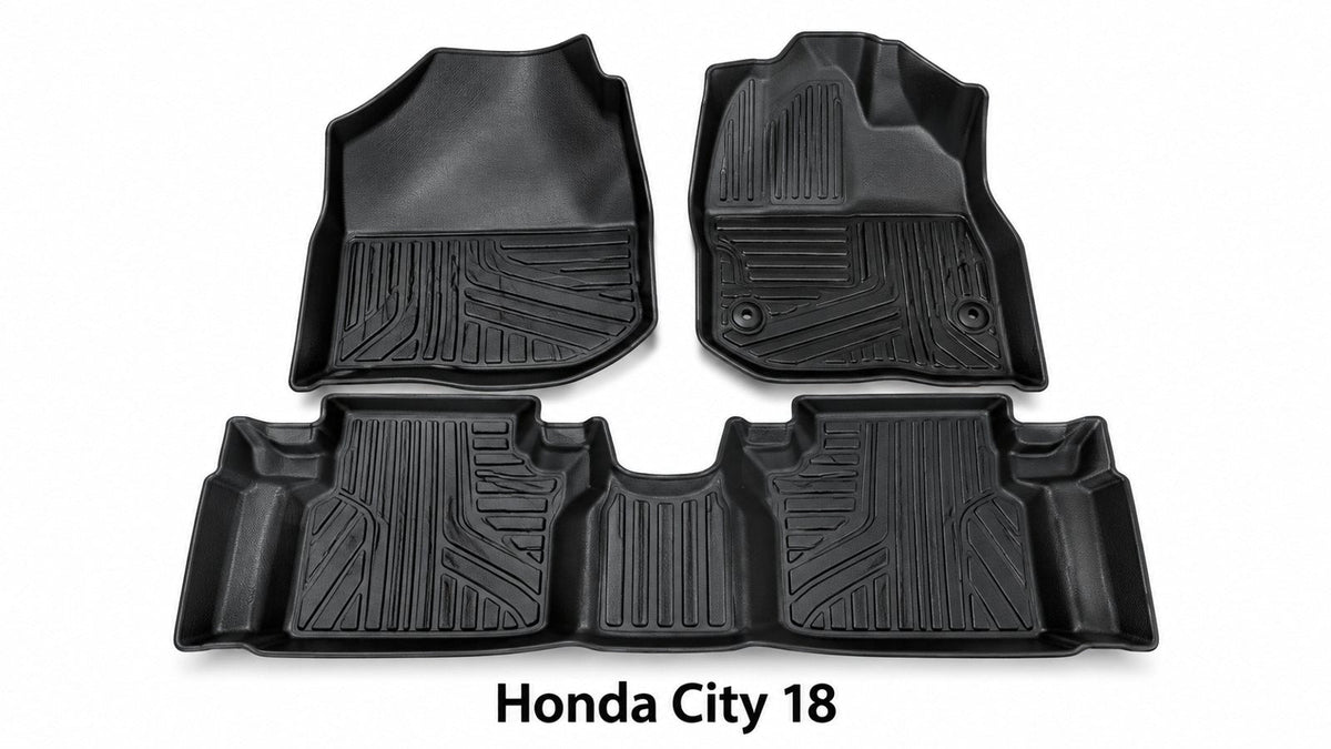 Honda City 2015 TPE Floor Mats – Custom Fit