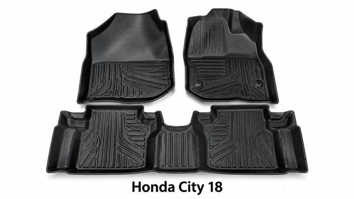 Honda City 2015 TPE Floor Mats – Custom Fit