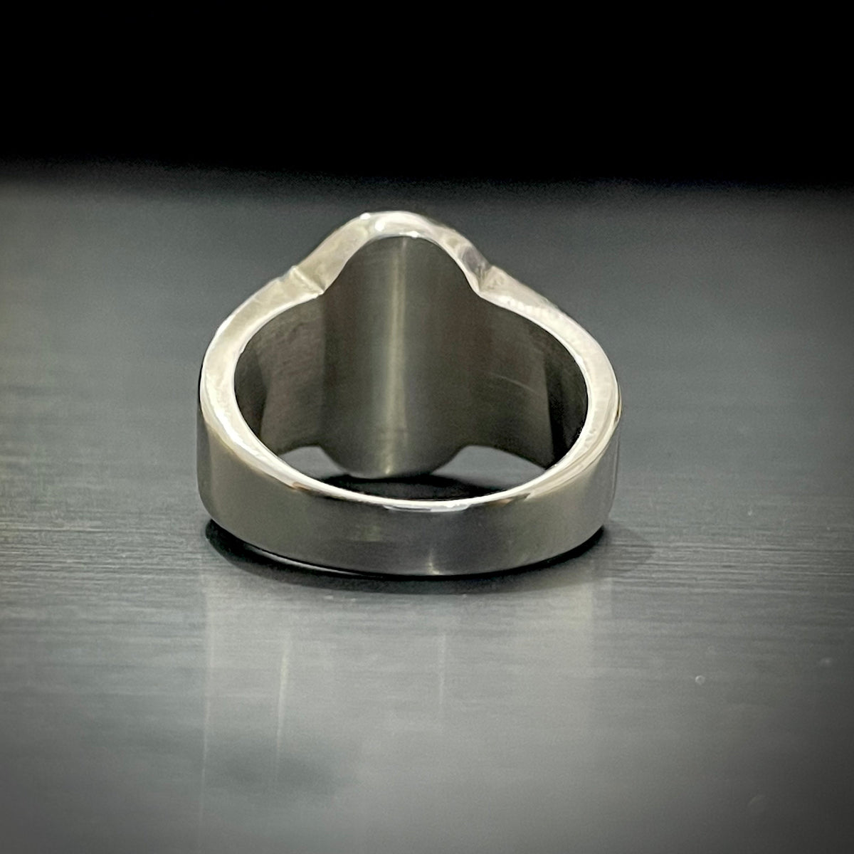 Cubical Zircon Oval Turkish Ring For Men