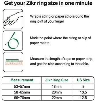 Zikr Ring M02/M01 – Smart Metal Zikr Ring