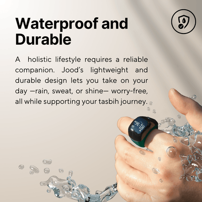 iQIBLA Zikr Ring Jood | Smart Tasbih Ring