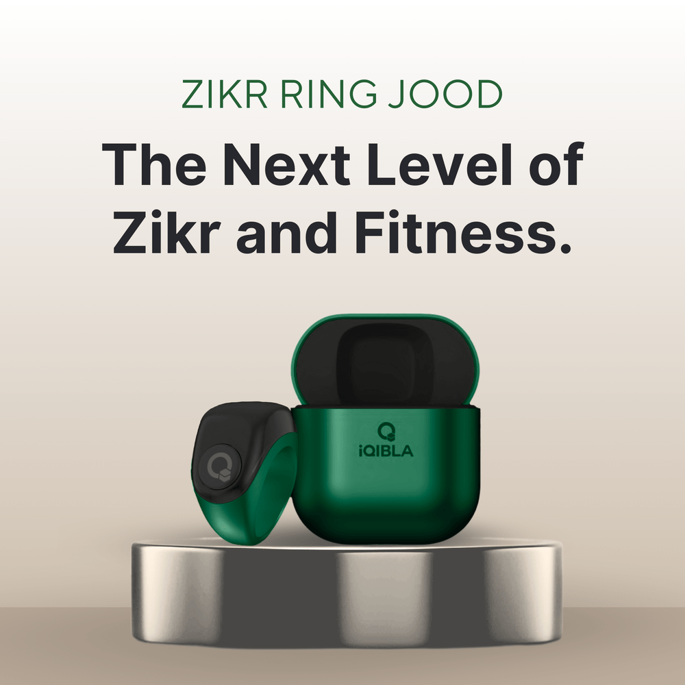 iQIBLA Zikr Ring Jood | Smart Tasbih Ring