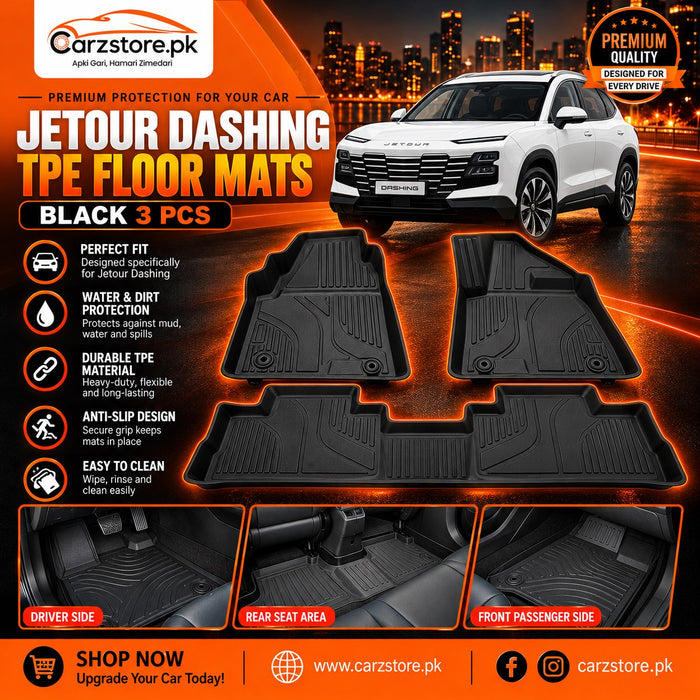 Jetour Dashing TPE Floor Mats – Custom Fit