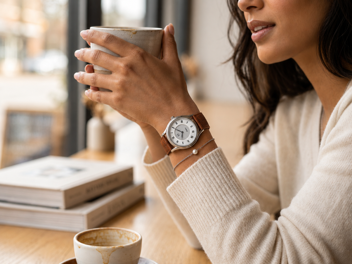 Lugano Eclipse Solar 36 MM Steel