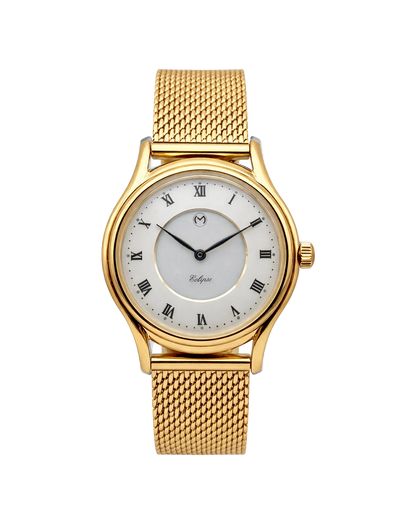 Lugano Eclipse Solar [36 MM] Yellow Gold
