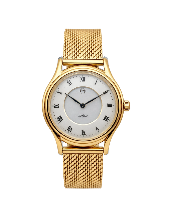 Lugano Eclipse Solar [36 MM] Yellow Gold