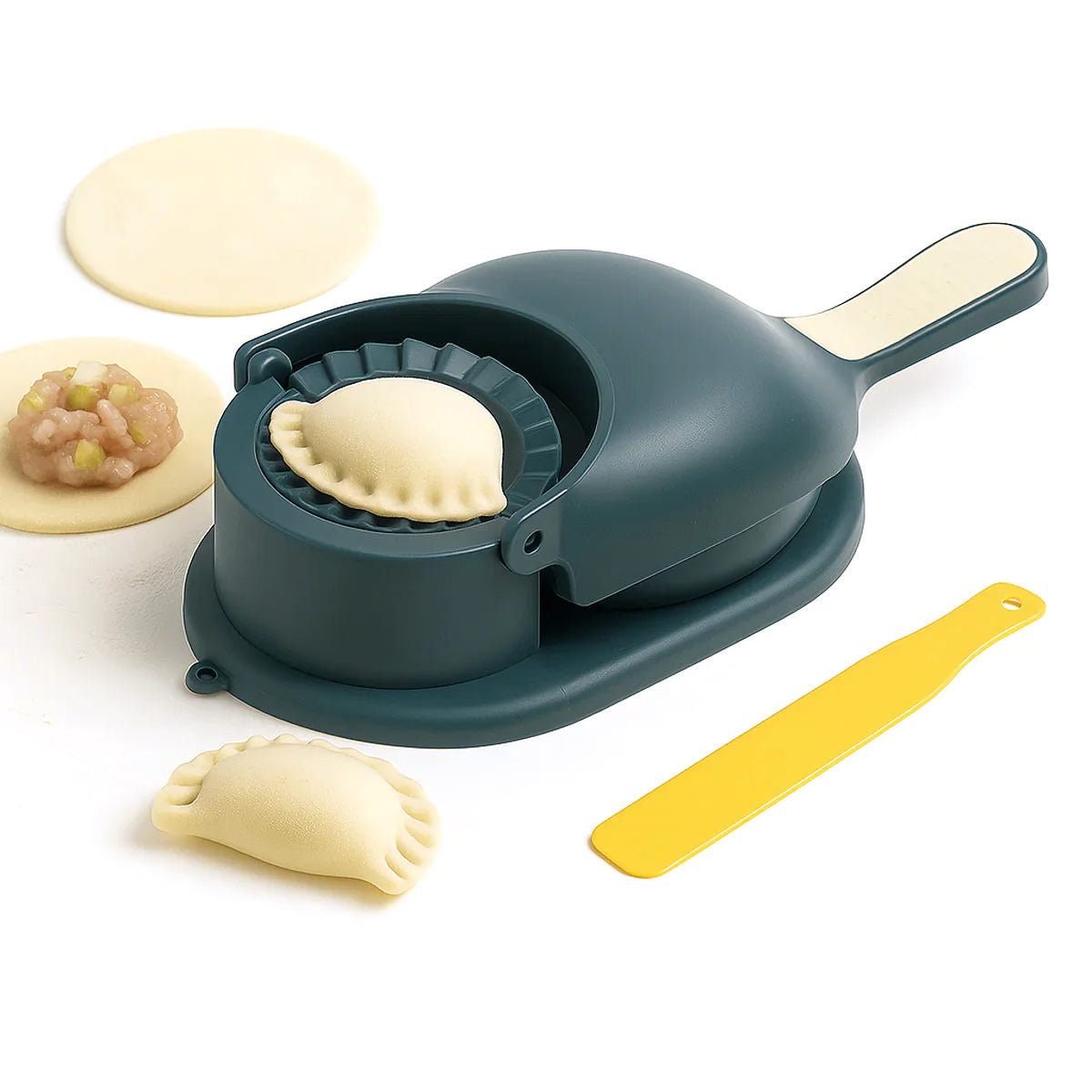 Portable Dumpling Maker Machine (Assorted Color) – Easy Press & Fill Tool for Momos, Samosas & More