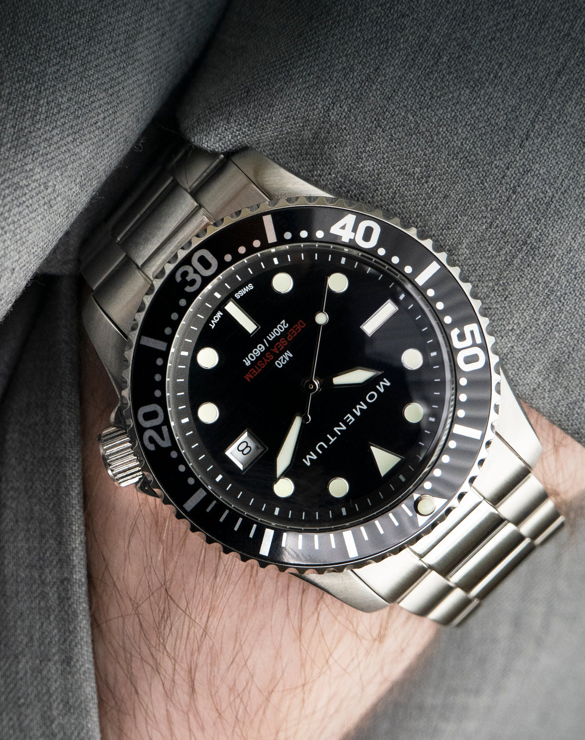 M20 DSS Diver [42mm] - Black Bundle