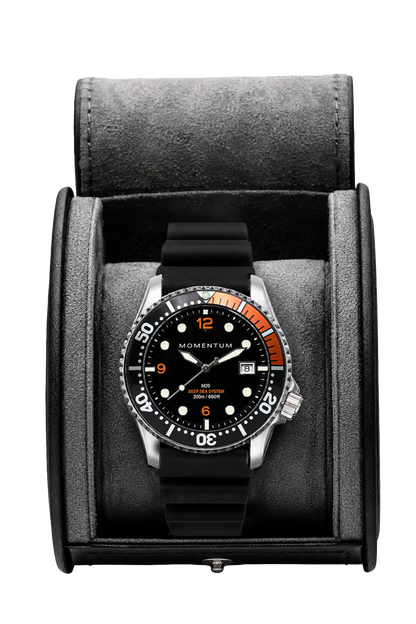 M20 DSS Diver [42MM] - Black & Orange Bundle