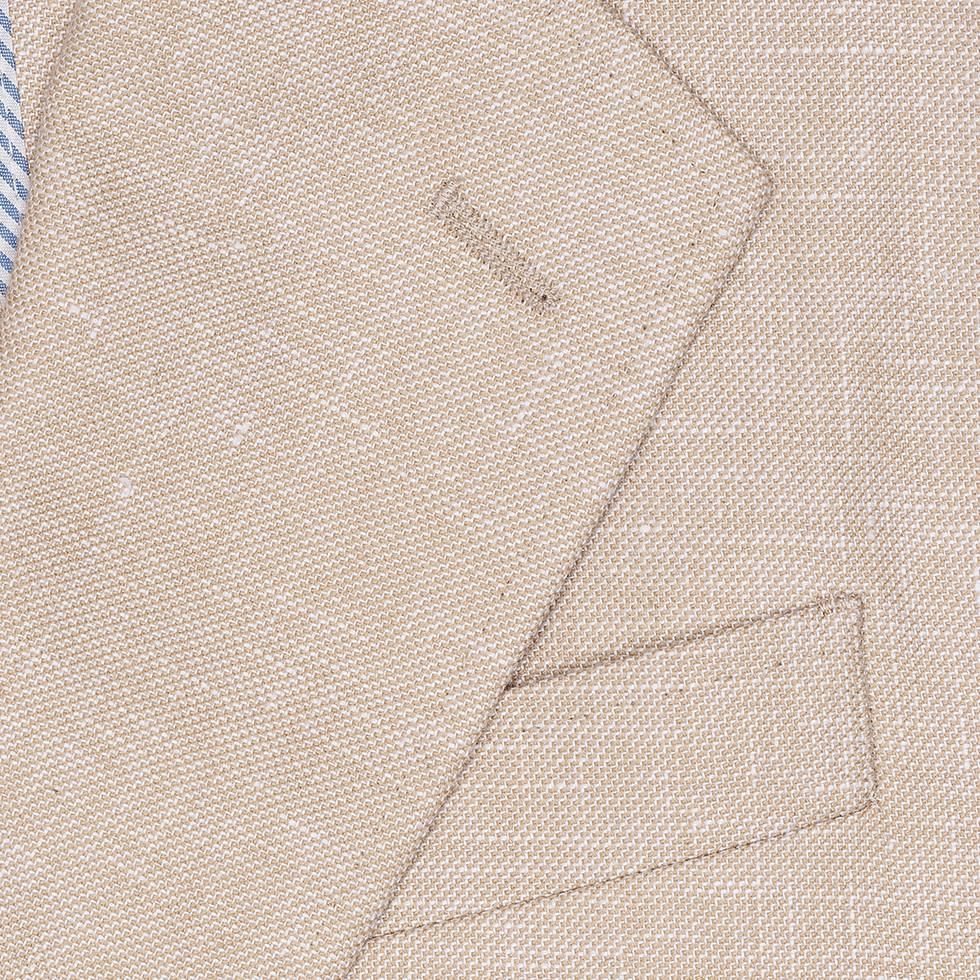 Mojave Tan Linen Suit