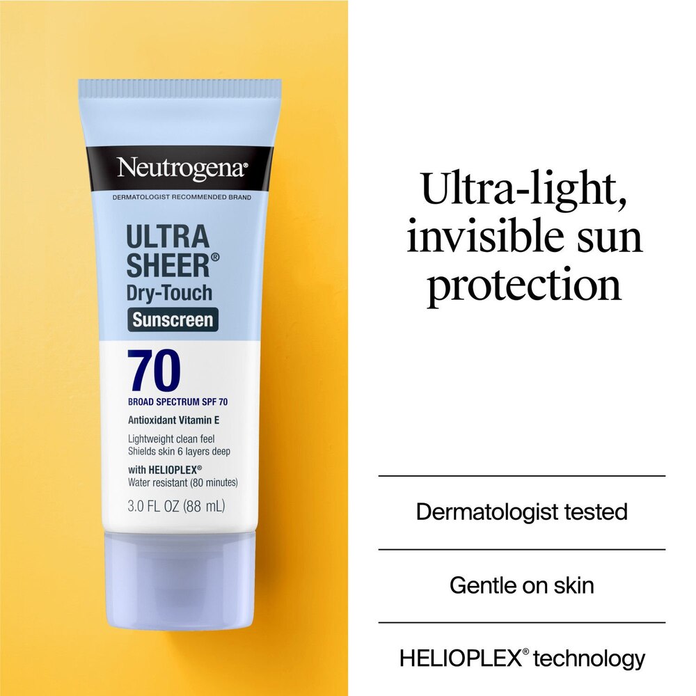 Neutrogena Ultra Sheer Sunscreen SPF 70