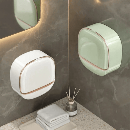 Luxury Wall Mounted Soap Holder with Drainage – Self Draining Soap Dish