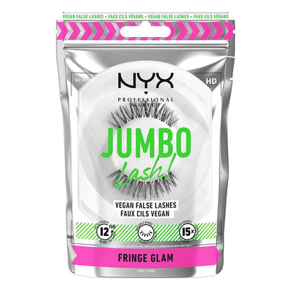 NYX Jumbo False Eyelashes - Fringe  Glam