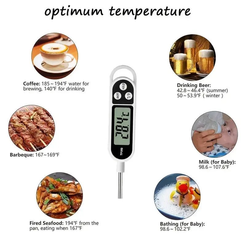 Pen Type Digital Cooking Thermometer – Fast & Accurate Food Temperature Tool