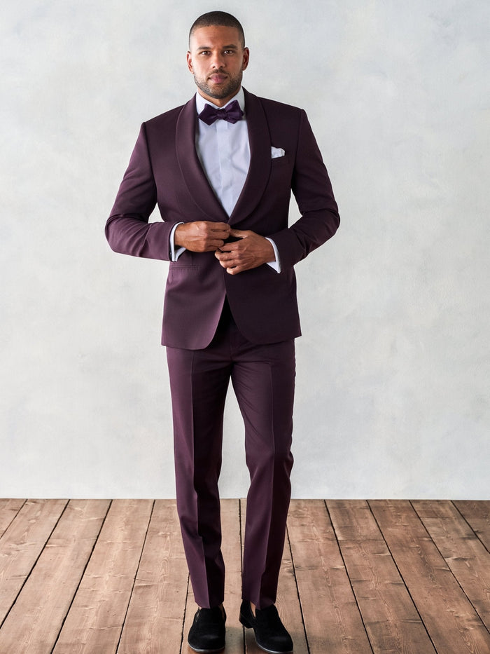 Plum Shawl Tuxedo