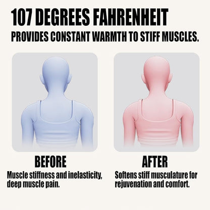 Portable Neck & Back Massager | Heat Therapy