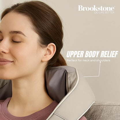 Portable Neck & Back Massager | Heat Therapy