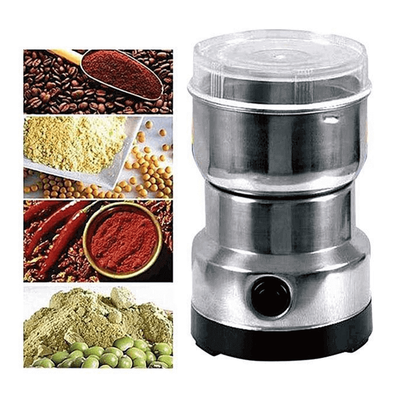 RAF Electric Coffee Grinder – Stainless Steel High Speed Multi‑Purpose Grinder