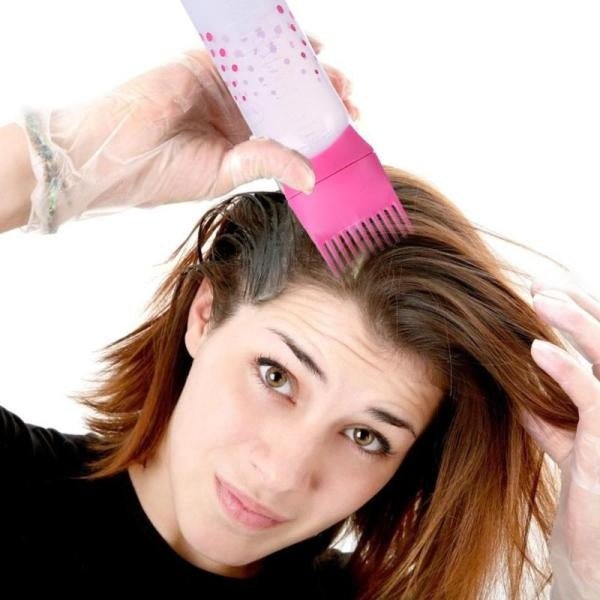 Refillable Hair Color Applicator Bottle – Salon Tint & Shampoo Dispenser Tool