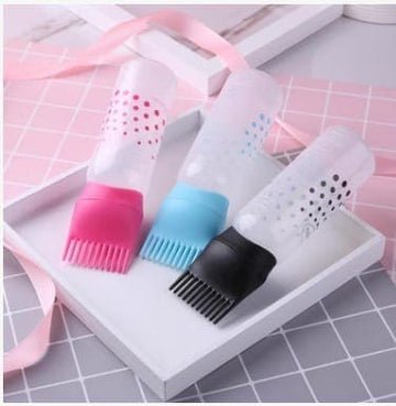 Refillable Hair Color Applicator Bottle – Salon Tint & Shampoo Dispenser Tool
