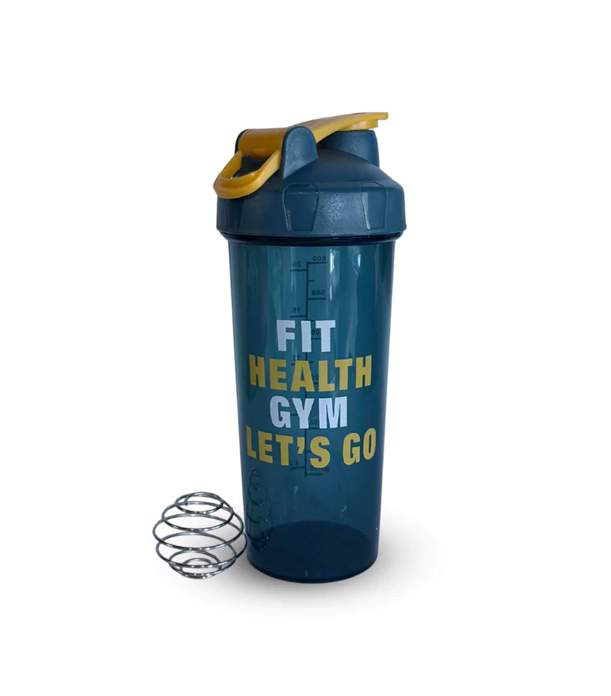 FIT HEALTH GYM LETS GO SHAKER BOTTLE