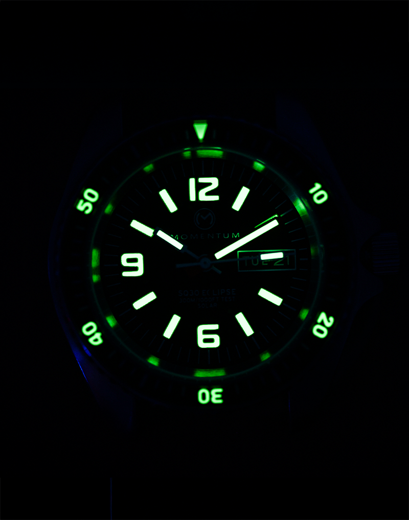 Sea Quartz 30 Eclipse Solar Blue Dial [42mm]