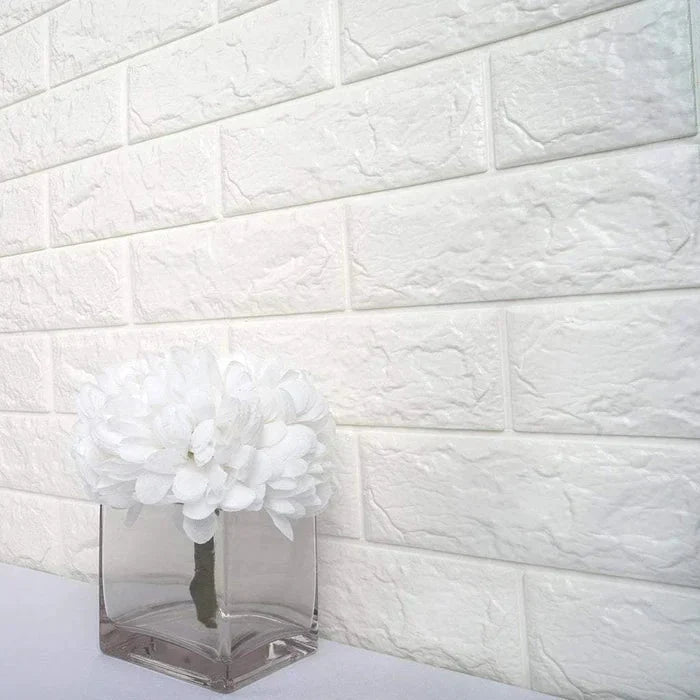 Self-Adhesive 3D Brick Wall Panels – Peel & Stick Waterproof Wall Decor for Home & Office