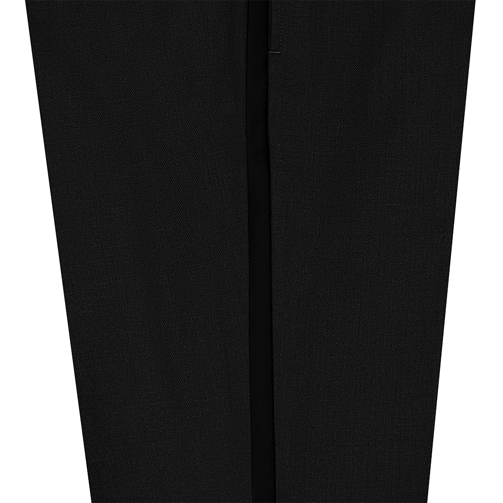 Shadow Black Linen Tuxedo
