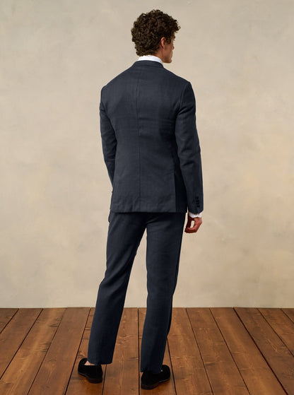 Shadow Black Linen Tuxedo