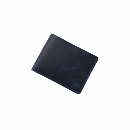 Mens Genuine Vintage Leather Wallet-BLUE BERRY S3