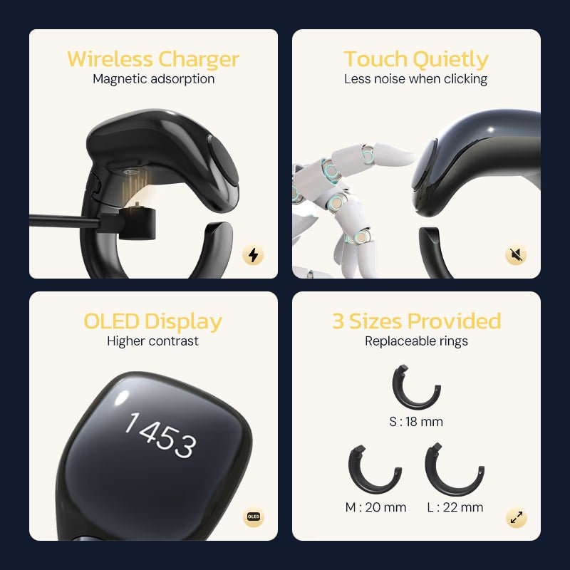 iTasbih Salam+ Smart Zikr Ring | Magnetic Charging | Premium Gift Box