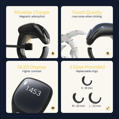 iTasbih Salam+ Smart Zikr Ring | Magnetic Charging | Premium Gift Box