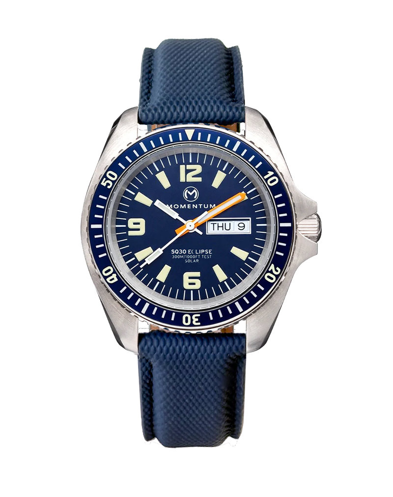 Sea Quartz 30 Eclipse Solar Blue Dial [42mm]