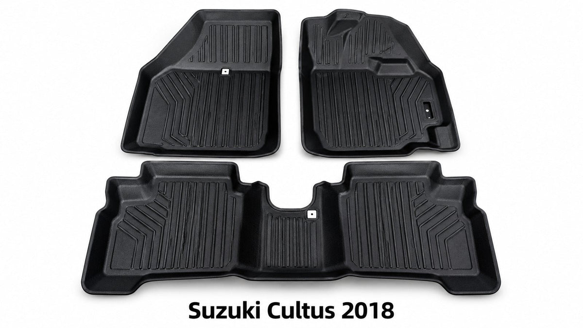 Suzuki Cultus 2017+ TPE Floor Mats – Custom Fit